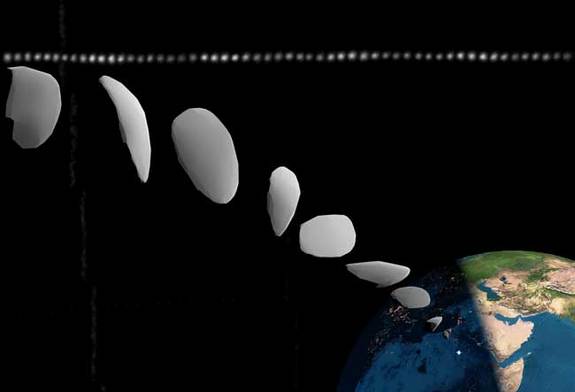 Description: Description: Description: Description: Description: Description: Description: Description: Description: Description: Description: Shape of Small Asteroid that Hit Earth Revealed